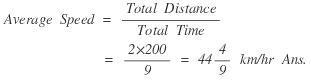 Time And Distance Concepts