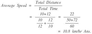 Time and Distance Concepts