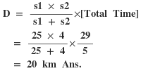 Time and Distance Question-2