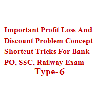Profit and Loss Questions with solution For SSC Exams Type-6 profit and loss question