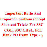 Important Ratio And Proportion Examples And Solutions Type-5 Ratio and Proportion Examples